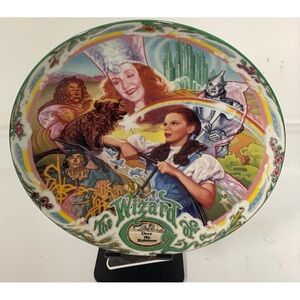 Wizard of OZ Over the Rainbow Knowles Kimmerle Minazik 1993 Musical Plate Bradex